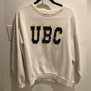 Thrifted UBC Crewneck Sweater